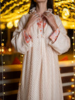 Pink abaya